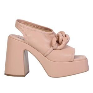 Stella McCartney Chic Blush Platform Sandals